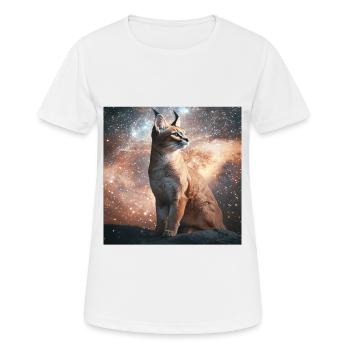 Karakal - Frauen T-Shirt atmungsaktiv - Weiß - Vorne - AI Model Female 172 dark (172cm)