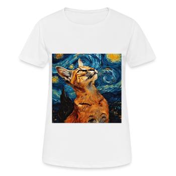 Karakal - Frauen T-Shirt atmungsaktiv - Weiß - Vorne - AI Model Female 172 dark (172cm)