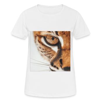 Karakal - Frauen T-Shirt atmungsaktiv - Weiß - Vorne - AI Model Female 172 dark (172cm)