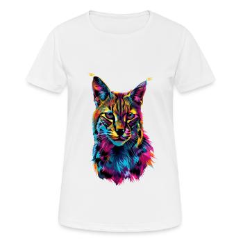 Karakal - Frauen T-Shirt atmungsaktiv - Weiß - Vorne - AI Model Female 172 dark (172cm)