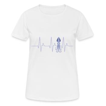 Stachelrochen - Frauen T-Shirt atmungsaktiv - Weiß - Vorne - AI Model Female 172 dark (172cm)