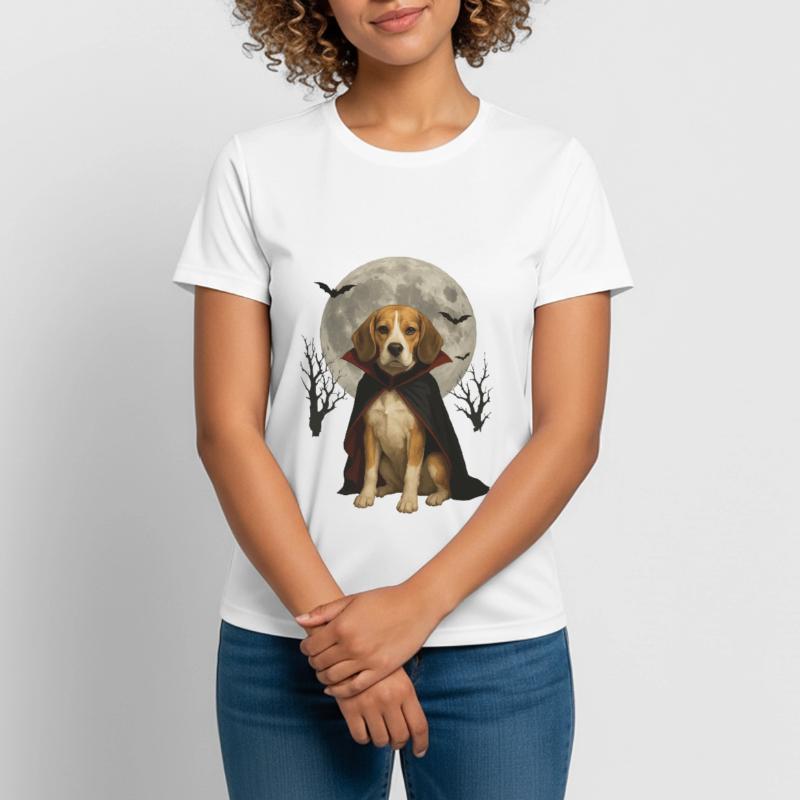 Beagle Frauen T-Shirt atmungsaktiv