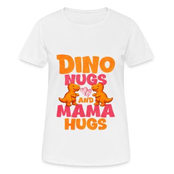 Chicken Nugget - Women's Breathable T-Shirt - white - Front - AI Model Female 172 dark (172cm)