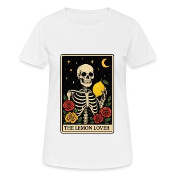 Lemon Tarot - Frauen T-Shirt atmungsaktiv - Weiß - Vorne - AI Model Female 172 dark (172cm)