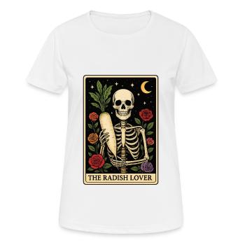 Radish Tarot - Women's Breathable T-Shirt - white - Front - AI Model Female 172 dark (172cm)