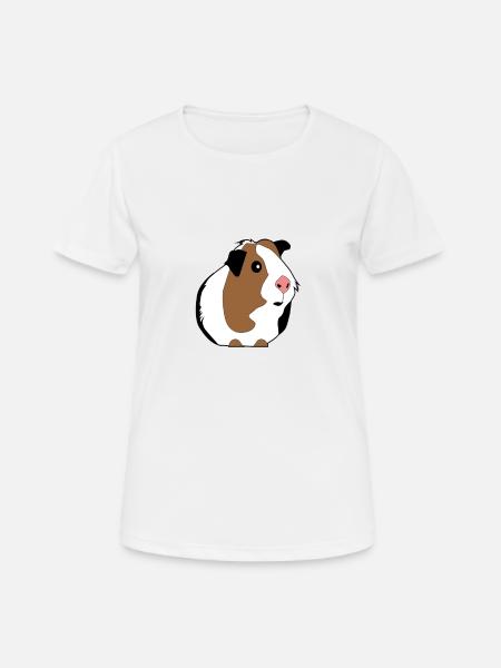 Guinea pig - Women's Breathable T-Shirt - white