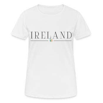 I love Ireland - Women's Breathable T-Shirt - white - Front - AI Model Female 172 dark (172cm)