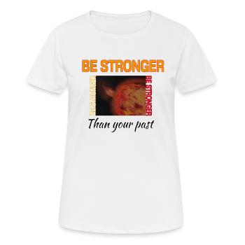 Solar storm central star - Women's Breathable T-Shirt - white - Front - AI Model Female 172 dark (172cm)