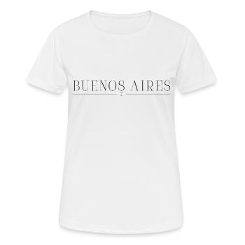 I love Buenos Aires - Women's Breathable T-Shirt - white - Front - AI Model Female 172 dark (172cm)