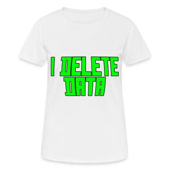 Je supprime des données 3 - T-shirt respirant Femme - blanc - Devant - AI Model Female 172 dark (172cm)