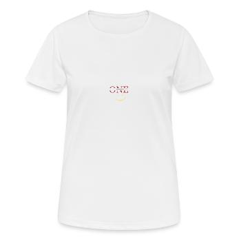 Tee-shirt One Life - T-shirt respirant Femme - blanc - Devant - AI Model Female 172 dark (172cm)