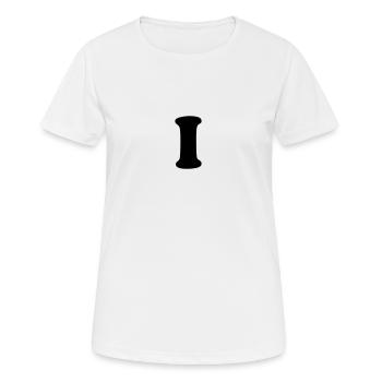 I Love / I Hate - T-shirt respirant Femme - blanc - Devant - AI Model Female 172 dark (172cm)