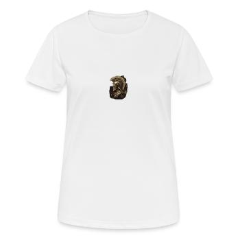 Antiker Krieger - Frauen T-Shirt atmungsaktiv - Weiß - Vorne - AI Model Female 172 dark (172cm)