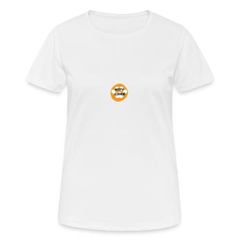 KITTY LOVER - Women's Breathable T-Shirt - white - Front - AI Model Female 172 dark (172cm)