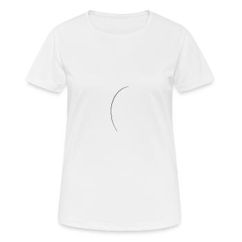 Conifer - line - T-shirt respirant Femme - blanc - Devant - AI Model Female 172 dark (172cm)