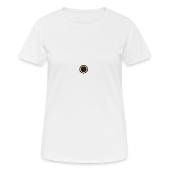 Cercle - T-shirt respirant Femme - blanc - Devant - AI Model Female 172 dark (172cm)
