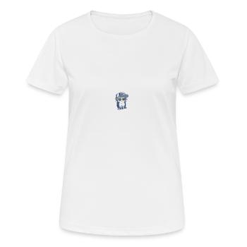 NYC New T-shirt - T-shirt respirant Femme - blanc - Devant - AI Model Female 172 dark (172cm)