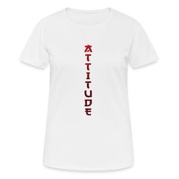 Élément de tatouage tatouage vectoriel tatouage Body art attitude - T-shirt respirant Femme - blanc - Devant - AI Model Female 172 dark (172cm)