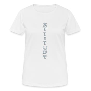 Élément de tatouage tatouage vectoriel tatouage Body art attitude - T-shirt respirant Femme - blanc - Devant - AI Model Female 172 dark (172cm)