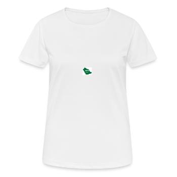 Saudi Arabien - Frauen T-Shirt atmungsaktiv - Weiß - Vorne - AI Model Female 172 dark (172cm)