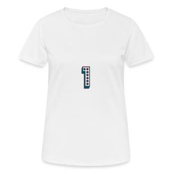 HAPPY BIRTHDAY. HAPPY BIRTHDAY. ANNIVERSARY. - Women's Breathable T-Shirt - white - Front - AI Model Female 172 dark (172cm)