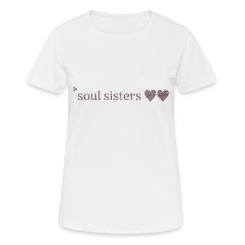Amis - T-shirt respirant Femme - blanc - Devant - AI Model Female 172 dark (172cm)