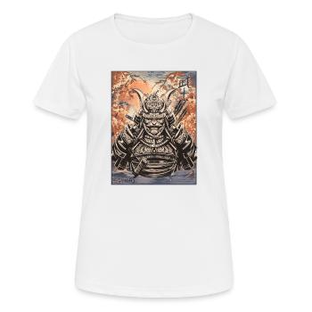 Bushido Japan Samurai Moral Und Philosophie - Frauen T-Shirt atmungsaktiv - Weiß - Vorne - AI Model Female 172 dark (172cm)