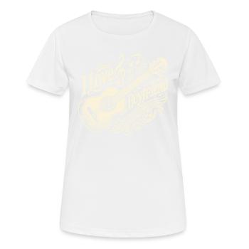 J’aime mon copain - T-shirt respirant Femme - blanc - Devant - AI Model Female 172 dark (172cm)