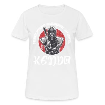 Decency. Integrity. Perseverance. Self-control. - Women's Breathable T-Shirt - white - Front - AI Model Female 172 dark (172cm)