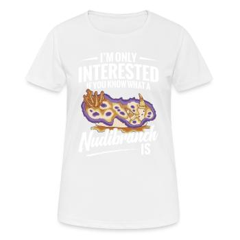 Mich Interessiert Nur, Ob Sie Wissen, Was Eine - Frauen T-Shirt atmungsaktiv - Weiß - Vorne - AI Model Female 172 dark (172cm)