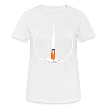 Piccoloist, it's not a flute - Women's Breathable T-Shirt - white - Front - AI Model Female 172 dark (172cm)