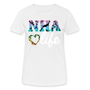 Life as a nursing home administrator - Women's Breathable T-Shirt - white - Front - AI Model Female 172 dark (172cm)