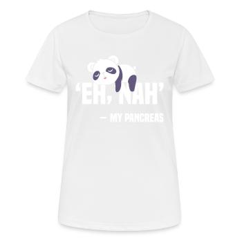 Seuls les perdants ont besoin d’un pancréas - T-shirt respirant Femme - blanc - Devant - AI Model Female 172 dark (172cm)