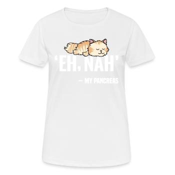 Seuls les perdants ont besoin d’un pancréas - T-shirt respirant Femme - blanc - Devant - AI Model Female 172 dark (172cm)