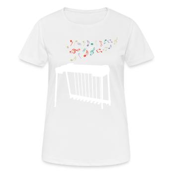 Ich Spiele Pedal-steel-gitarre, Was Ist Deine - Frauen T-Shirt atmungsaktiv - Weiß - Vorne - AI Model Female 172 dark (172cm)