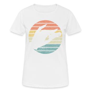 Ich Spiele Pedal-steel-gitarre, Was Ist Deine - Frauen T-Shirt atmungsaktiv - Weiß - Vorne - AI Model Female 172 dark (172cm)