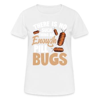 There are no enough pill errors - Women's Breathable T-Shirt - white - Front - AI Model Female 172 dark (172cm)