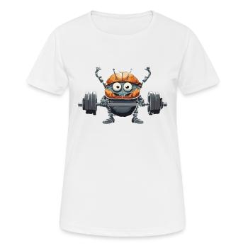 Stress is caused by not spending enough time with - Women's Breathable T-Shirt - white - Front - AI Model Female 172 dark (172cm)