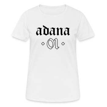 Adana 01 Turquie Turkiye Cadeau Vacances Turk TR - T-shirt respirant Femme - blanc - Devant - AI Model Female 172 dark (172cm)