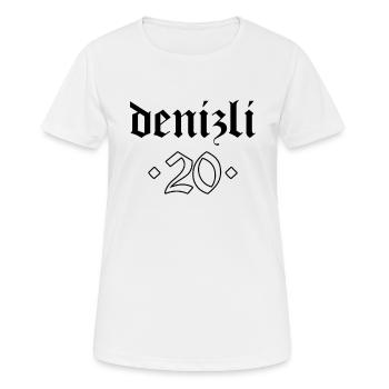 Denizli 20 Turquie Turkiye TR Cadeau Vacances Turk - T-shirt respirant Femme - blanc - Devant - AI Model Female 172 dark (172cm)