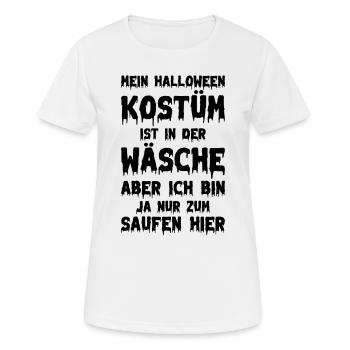Halloween Spruch Halloween Lustiges Halloween - Frauen T-Shirt atmungsaktiv - Weiß - Vorne - AI Model Female 172 dark (172cm)