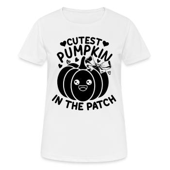 Halloween Cutest Pumpkin In The Family Halloween - Frauen T-Shirt atmungsaktiv - Weiß - Vorne - AI Model Female 172 dark (172cm)