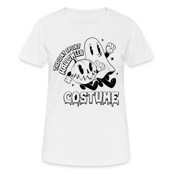 This Is My Spooky Halloween Costume - Halloween - Women's Breathable T-Shirt - white - Front - AI Model Female 172 dark (172cm)