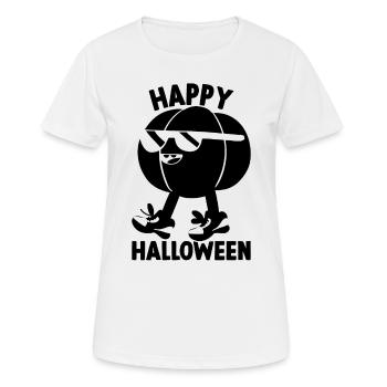 Halloween Happy Halloween Pumpkin - Women's Breathable T-Shirt - white - Front - AI Model Female 172 dark (172cm)