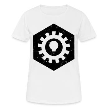 Mechanical Engineer - Engineering Gear Engineer - Women's Breathable T-Shirt - white - Front - AI Model Female 172 dark (172cm)