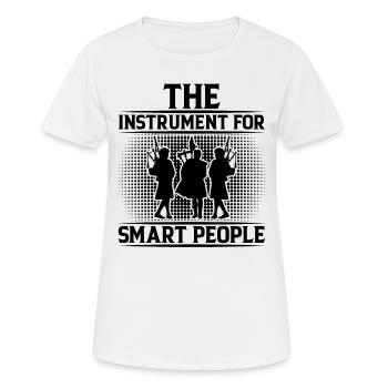 Bagpipes Musician Bagpiper - The Instrument For Sm - Women's Breathable T-Shirt - white - Front - AI Model Female 172 dark (172cm)