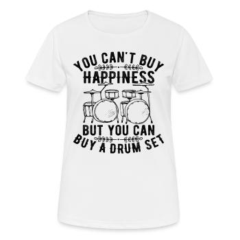 Vous ne pouvez pas acheter le bonheur, mais vous pouvez acheter une batterie - T-shirt respirant Femme - blanc - Devant - AI Model Female 172 dark (172cm)