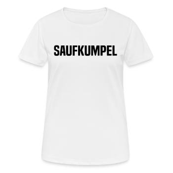 Mallorca Saufkumpel - Frauen T-Shirt atmungsaktiv - Weiß - Vorne - AI Model Female 172 dark (172cm)