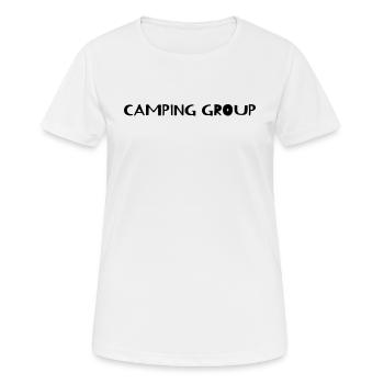 Outdoor Adventures Outdoor Camping Group - Women's Breathable T-Shirt - white - Front - AI Model Female 172 dark (172cm)