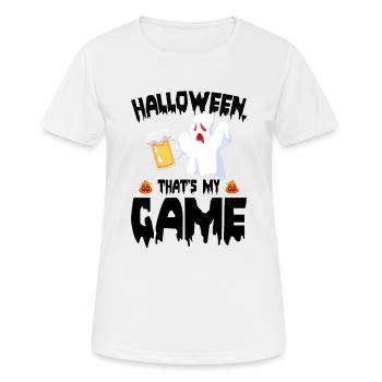 Halloween That's My Game - Halloween Party Hallowe - Women's Breathable T-Shirt - white - Front - AI Model Female 172 dark (172cm)